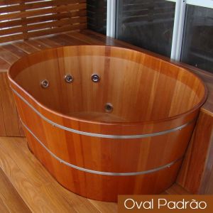 Read more about the article Ofurô Casal Oval Padrão 150 cm x 110 cm