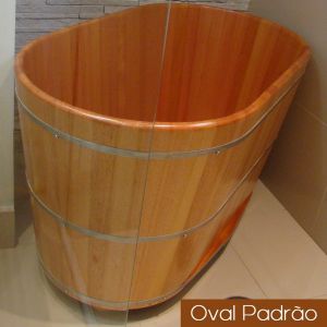 Read more about the article Ofurô Individual Oval Padrão 100 cm x 60 cm