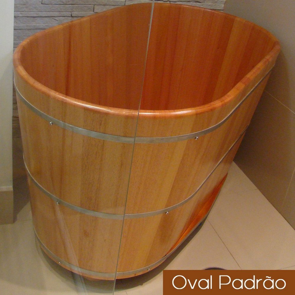 You are currently viewing Ofurô Individual Oval Padrão 100 cm x 60 cm