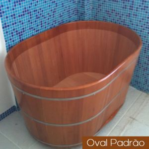 Read more about the article Ofurô Individual Oval Padrão 120 cm x 80 cm
