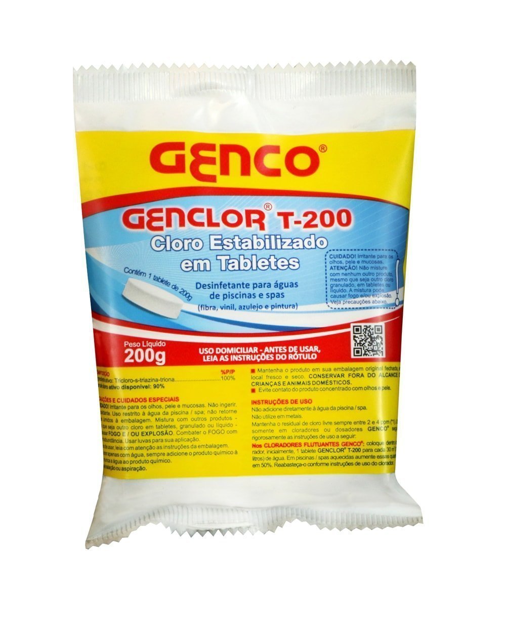 GENCLOR® T-200 TABLETES CLORO ESTABILIZADO