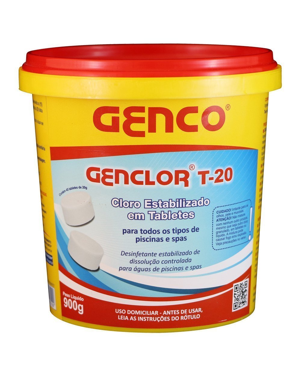 GENCLOR® T-20 TABLETES CLORO ESTABILIZADO